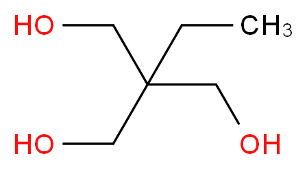2-ethyl-2-(hydroxymethyl)propane-1,3-diol_分子结构_CAS_77-99-6)