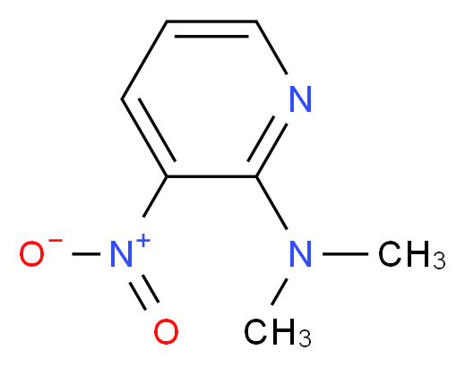 N,N-Dimethyl-3-nitropyridin-2-amine_分子结构_CAS_)