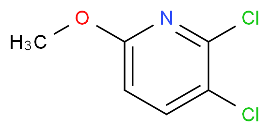 2,3-dichloro-6-methoxypyridine_分子结构_CAS_83732-68-7