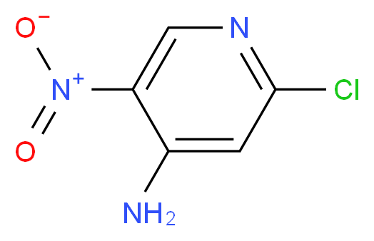 2-chloro-5-nitropyridin-4-amine_分子结构_CAS_2604-39-9)