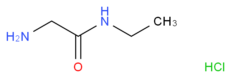 2-Amino-N-ethylacetamide hydrochloride_分子结构_CAS_26595-78-8)