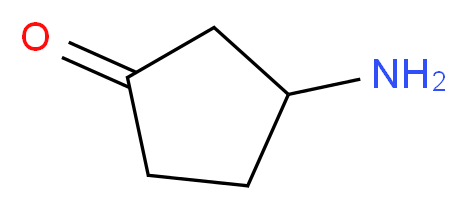 3-Aminocyclopentanone_分子结构_CAS_1228748-71-7)