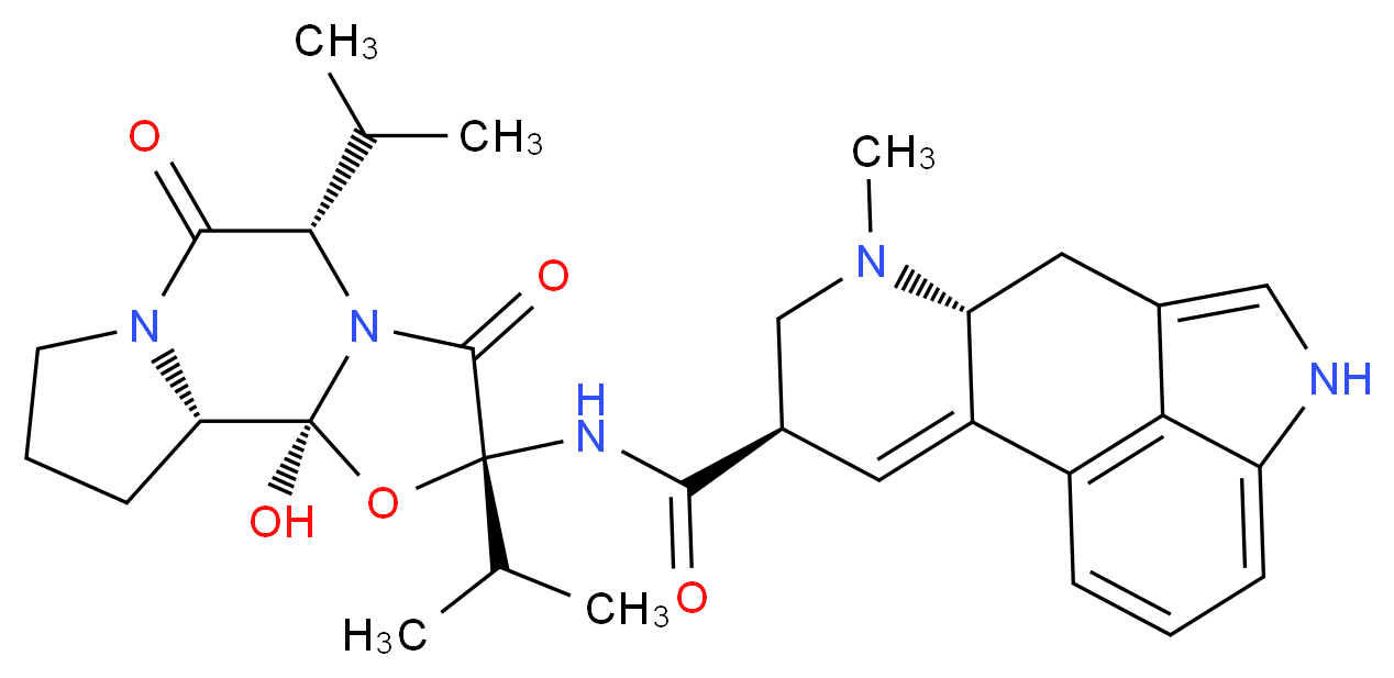 Ergocornine_分子结构_CAS_564-36-3)