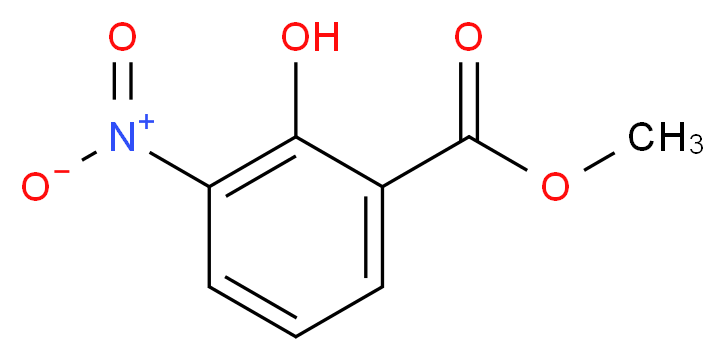 2-羟基-3-硝基苯甲酸甲酯_分子结构_CAS_22621-41-6)