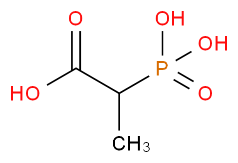 2-膦酰基丙酸_分子结构_CAS_5962-41-4)