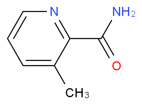3-methylpyridine-2-carboxamide_分子结构_CAS_937648-82-3