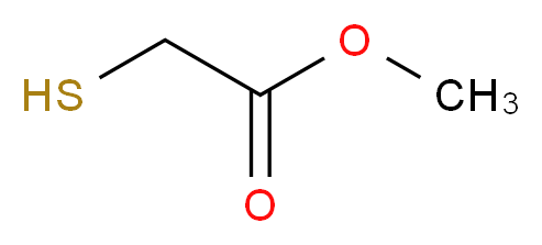 巯基乙酸甲酯_分子结构_CAS_2365-48-2)