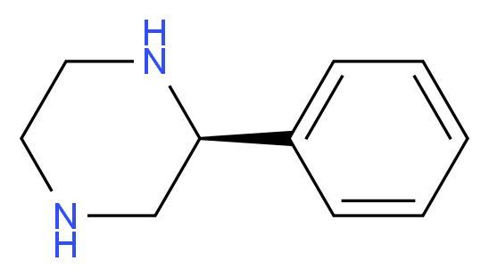 (2S)-2-PHENYLPIPERAZINE_分子结构_CAS_137766-74-6)