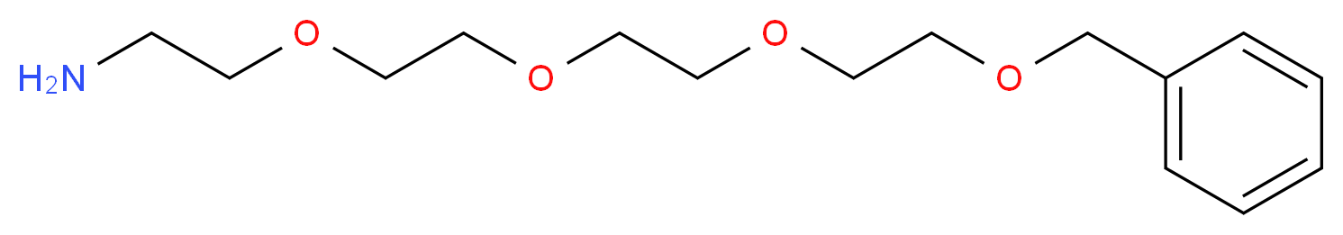 1-Phenyl-2,5,8,11-tetraoxatridecan-13-amine_分子结构_CAS_86770-76-5)
