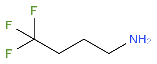 4,4,4-trifluorobutan-1-amine_分子结构_CAS_)