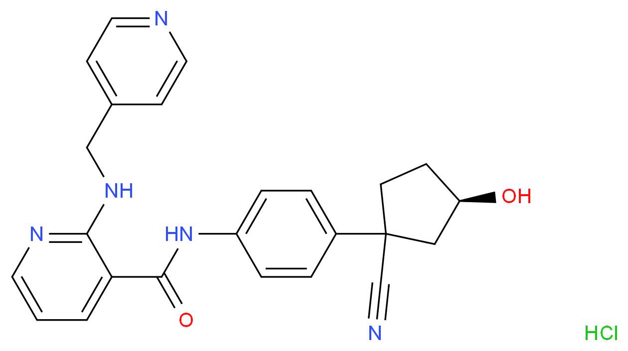 rac cis-3-Hydroxy Apatinib Hydrochloride _分子结构_CAS_)