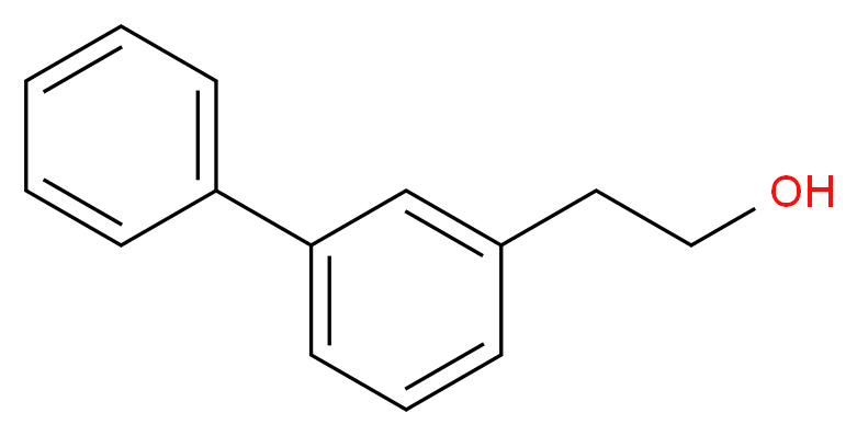 2-[(1,1'-biphenyl)-3-yl]ethanol_分子结构_CAS_71912-71-5)