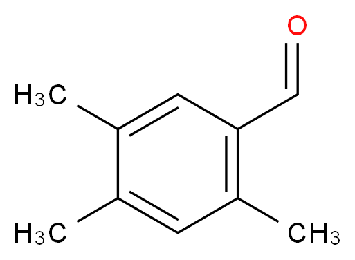 2,4,5-trimethylbenzaldehyde_分子结构_CAS_5779-72-6