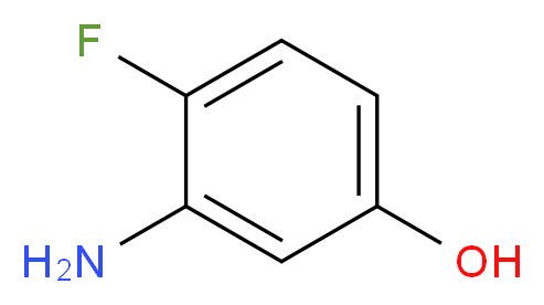 3-Amino-4-fluorophenol 99%_分子结构_CAS_62257-16-3)