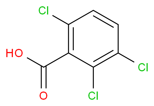 2,3,6-Trichloro-benzoic acid_分子结构_CAS_50-31-7)