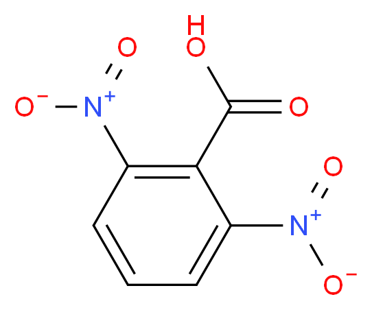 2,6-Dinitrobenzoic acid_分子结构_CAS_603-12-3)