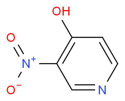 3-nitropyridin-4-ol_分子结构_CAS_5435-54-1