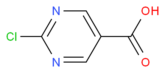 2-Chloropyrimidine-5-carboxylic acid_分子结构_CAS_374068-01-6)