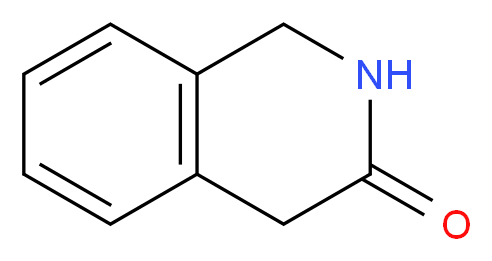 1,4-DIHYDRO-3(2H)-ISOQUINOLINONE_分子结构_CAS_24331-94-0)