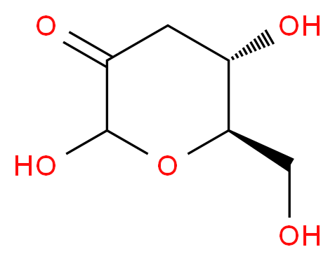 3-Deoxyglucosone_分子结构_CAS_4084-27-9)