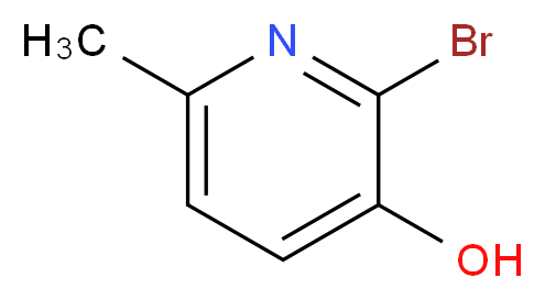 2-BROMO-6-METHYLPYRIDIN-3-OL_分子结构_CAS_23003-35-2)