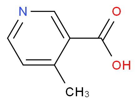 4-Methyl-nicotinic acid_分子结构_CAS_3222-50-2)