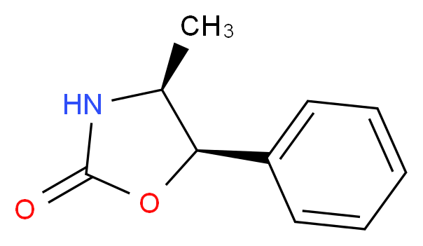 (4S,5R)-4-Methyl-5-phenyloxazolidin-2-one_分子结构_CAS_16251-45-9)