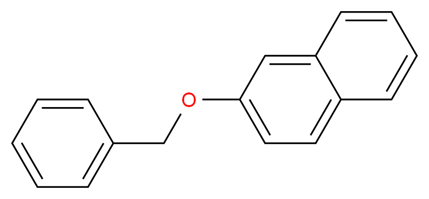 苄基-2-萘醚_分子结构_CAS_613-62-7)