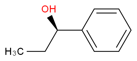 (R)-(+)-1-苯基-1-丙醇_分子结构_CAS_1565-74-8)