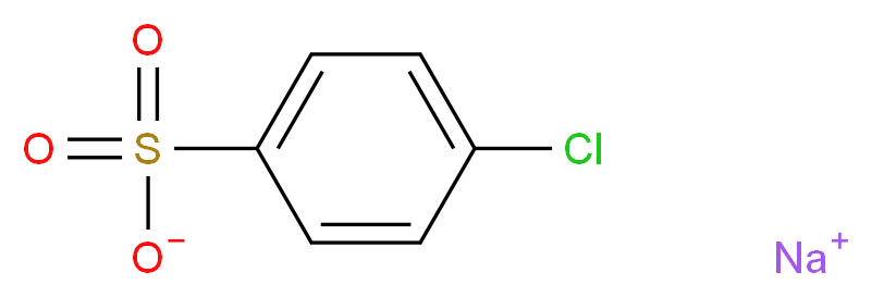 sodium 4-chlorobenzene-1-sulfonate_分子结构_CAS_5138-90-9)