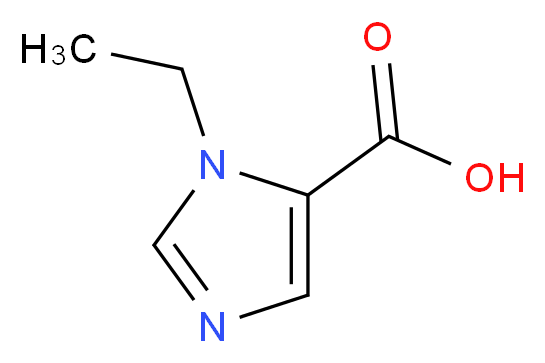 1-Ethyl-1H-imidazole-5-carboxylic acid_分子结构_CAS_71925-11-6)