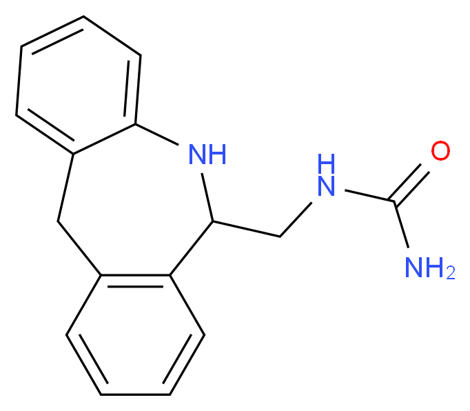 {9-azatricyclo[9.4.0.0<sup>3</sup>,<sup>8</sup>]pentadeca-1(11),3(8),4,6,12,14-hexaen-10-ylmethyl}urea_分子结构_CAS_1076199-50-2