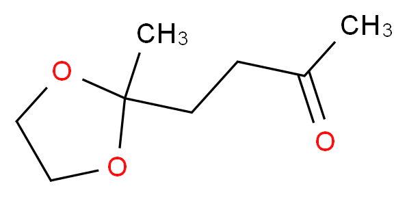 2,5-Hexanedione Monoethylene Ketal_分子结构_CAS_33528-35-7)