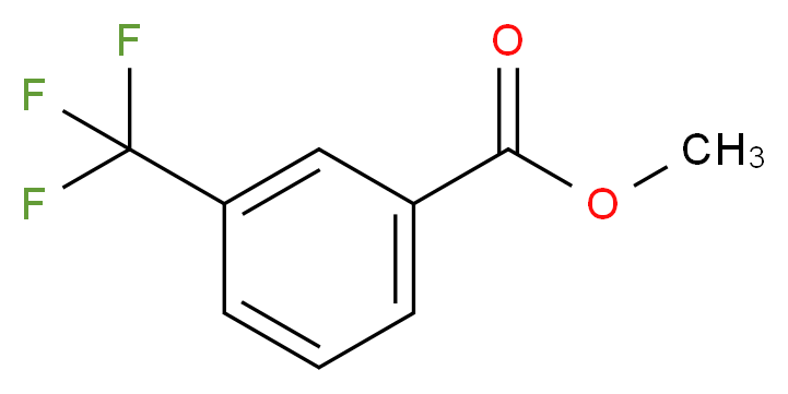 3-(三氟甲基)苯甲酸甲酯_分子结构_CAS_2557-13-3)