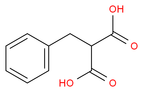 苄基丙二酸_分子结构_CAS_616-75-1)