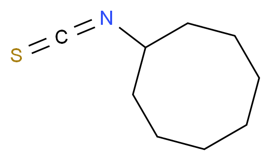 Cyclooctyl isothiocyanate_分子结构_CAS_33522-04-2)