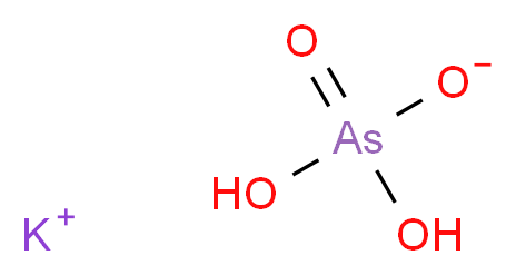 ARSENIC ACID POTASSIUM SALT ANHYDROUS_分子结构_CAS_7784-41-0)