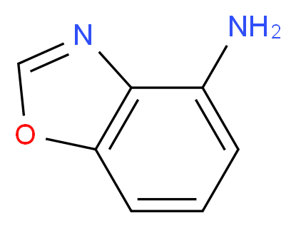 4-Amino-1,3-benzoxazole_分子结构_CAS_)