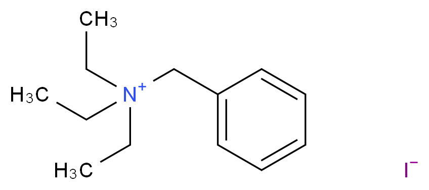 苄基三乙基碘化铵_分子结构_CAS_5400-94-2)