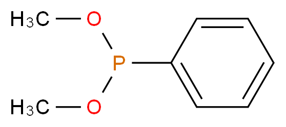 二甲基苯基膦酸盐_分子结构_CAS_2946-61-4)