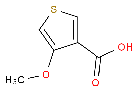 4-Methoxythiophene-3-carboxylic acid_分子结构_CAS_71050-40-3)