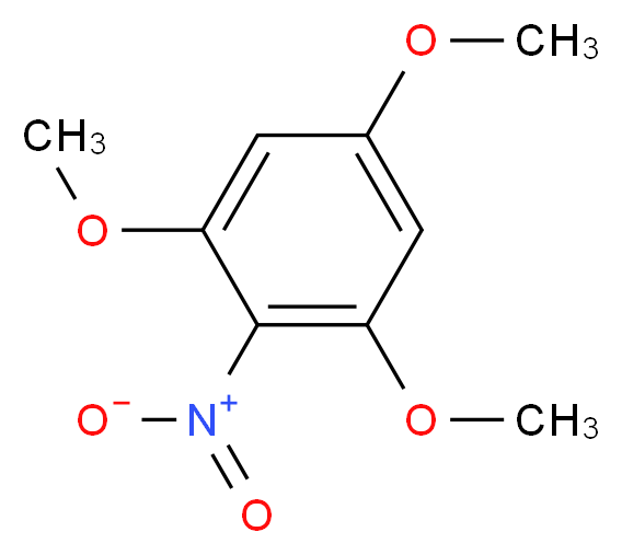 2,4,6-Trimethoxynitrobenzene 98%_分子结构_CAS_14227-18-0)