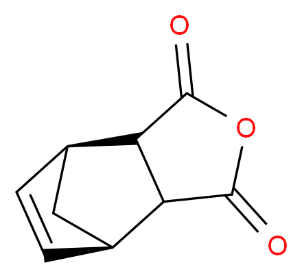 (1R,7S)-4-oxatricyclo[5.2.1.0<sup>2</sup>,<sup>6</sup>]dec-8-ene-3,5-dione_分子结构_CAS_129-64-6