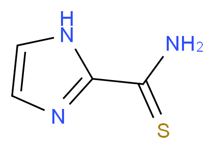 1H-imidazole-2-carbothioamide_分子结构_CAS_438554-23-5