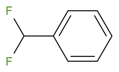 (difluoromethyl)benzene_分子结构_CAS_455-31-2