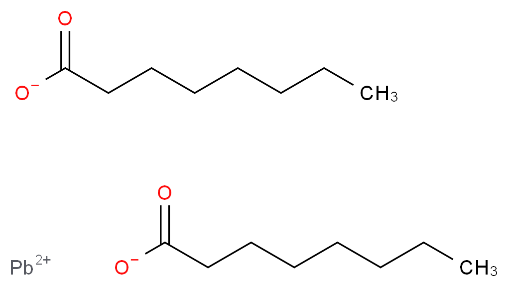 $l^{2}-lead(2+) ion dioctanoate_分子结构_CAS_7319-86-0
