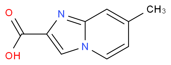 7-Methylimidazo[1,2-a]pyridine-2-carboxylic acid_分子结构_CAS_)
