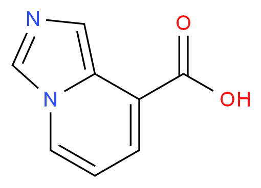 imidazo[1,5-a]pyridine-8-carboxylic acid_分子结构_CAS_697739-13-2