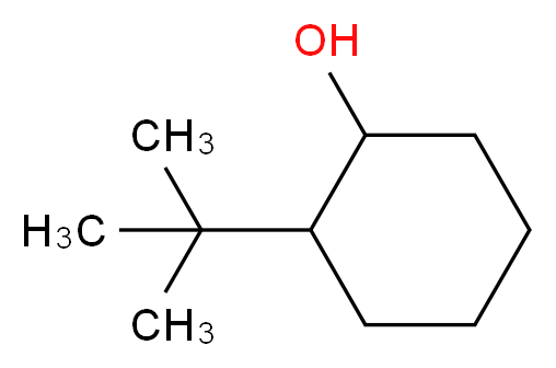 2-叔丁基环己醇，异构体混合物_分子结构_CAS_13491-79-7)