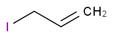 ALLYL IODIDE_分子结构_CAS_556-56-9)